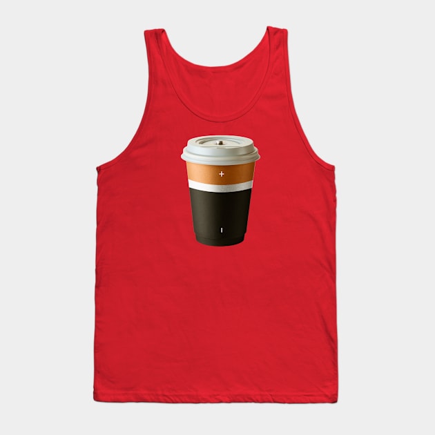 Caffeine battery Tank Top by brain360